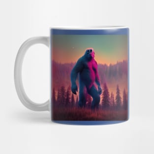 Dope Sasquatch in Nature Mug